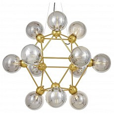 Подвесная люстра lumina deco zodiak ldp 160n-12 md-gy
